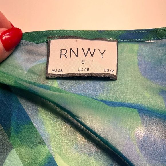 Runaway The Label Calista Flare Midi Dress, size 4, EUC - Picture 6 of 10